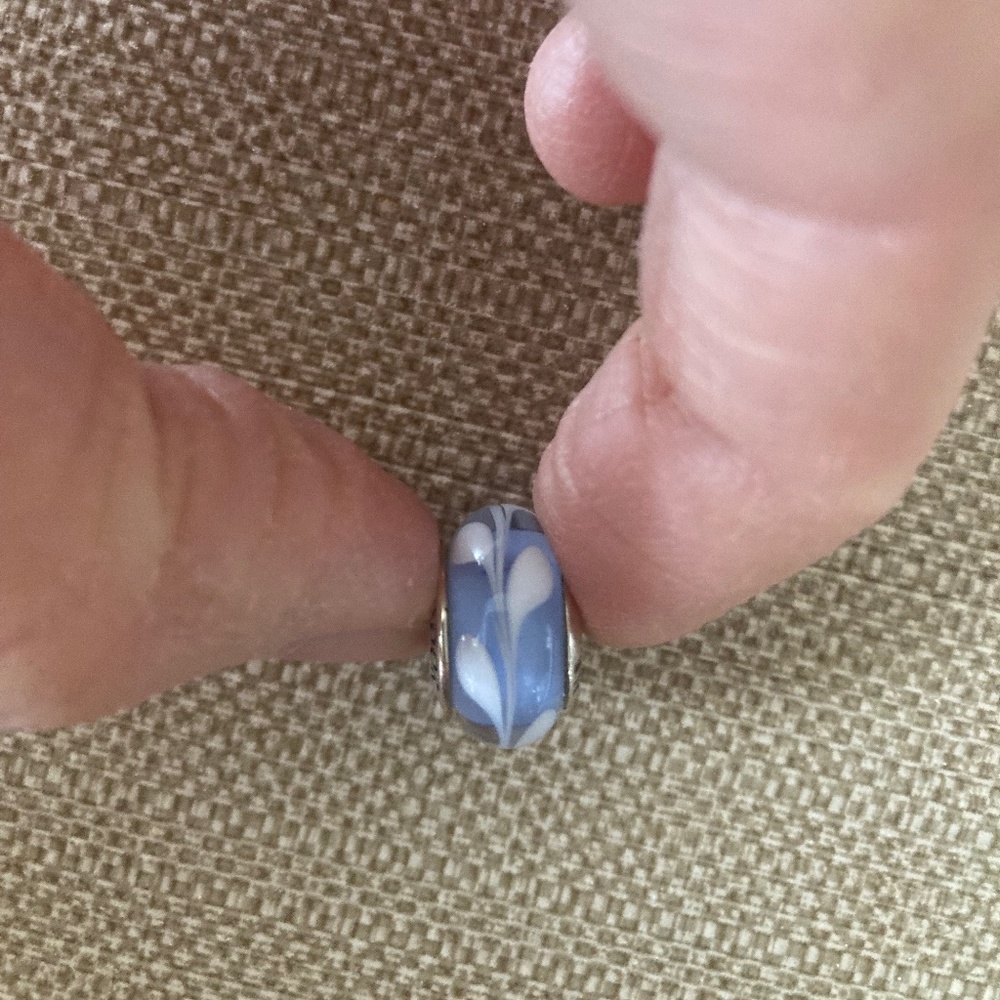Pandora Murano blue bead